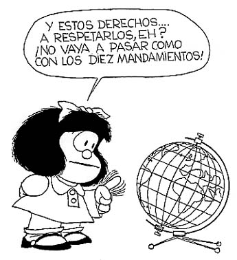 Mafalda et l'UNICEF